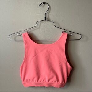 Aerie Sport Bra - Size Small - color coral with strappy back